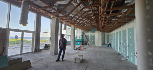 CHANTIER EGER Guadeloupe au Pullman au Moule en Guadeloupe