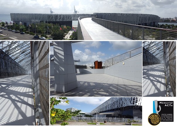 Les travaux en courants forts, courants faibles ont été réalisés par EGER Guadeloupe dans le Mémorial ACTe.