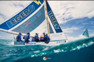 Sponsoring de la voile traditionnelle par EGER Guadeloupe